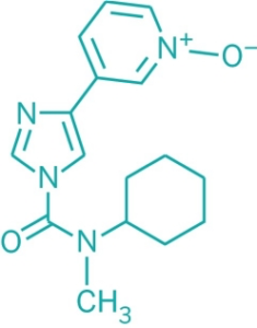 BIA 10-2474 is an experimental fatty acid amide hydrolase inhibitor. It interacts with the human endocannabinoid system.